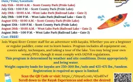 Flyer advertising event