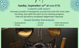 Flyer advertising the event.