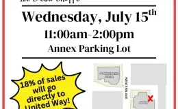 United Way Sweet Delite Event Poster