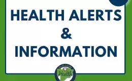 health alerts and information