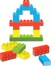 Image of Lego Toys Stacked