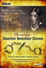 This is the film cover for Becoming Harriet Beecher Stowe