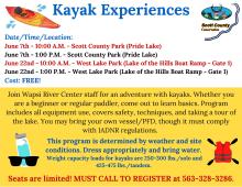 flyer with program information