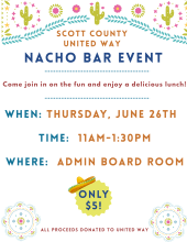 United Way Nacho Bar