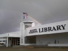 This is the Eldridge Branch of the Scott County Library System. 