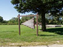 Welcome sign at Sac-Fox Campground.