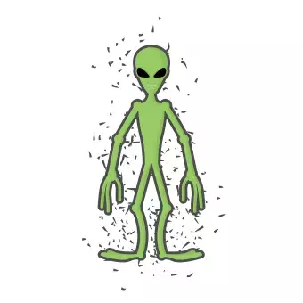 green alien