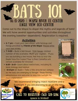 flyer about the event