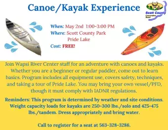 flyer with event information