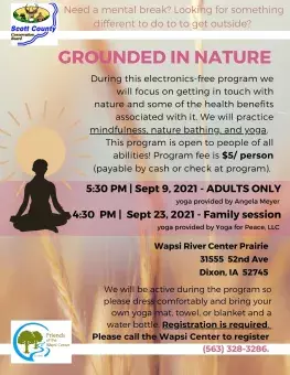 Flyer advertising the event.