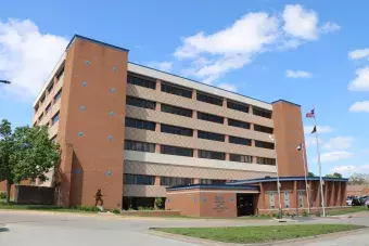 Scott County Administrative Center before most recent renovation.