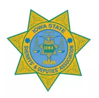 Iowa State Sheriff’s & Deputies’ Association Badge.