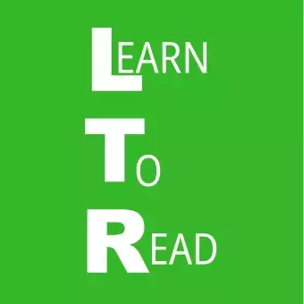 Learn to Read spelled out in white letters on a green background