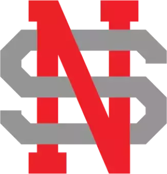 This an N and S interlocking and is the North Scott Schools logo. 