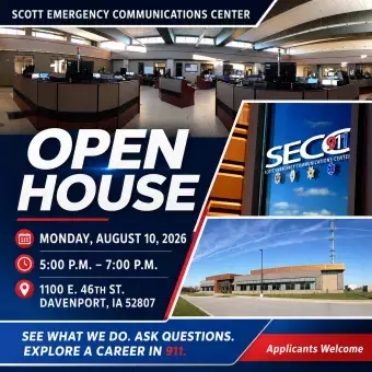 2026 Recruitment Open House at SECC Poster. 