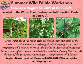flyer with program information