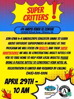 Flyer advertising the event.