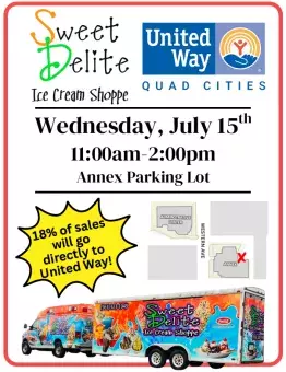 United Way Sweet Delite Event Poster