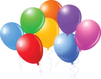 group of colorful balloons
