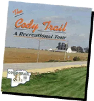 Cover of the cody trail brochure.