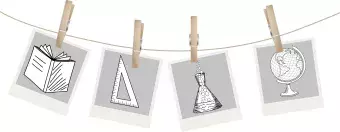 back to school themed background