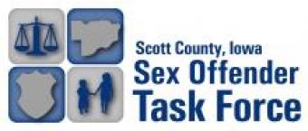 Scott County Iowa Sex Offender Task Force logo.