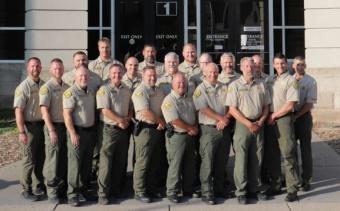 Members of the Scott County Iowa Reserves