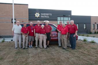 Members of Scott County Iowa Sheriff VIPS.