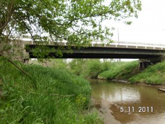 305th Street bridge between Scott Park Road and 195th Avenue.