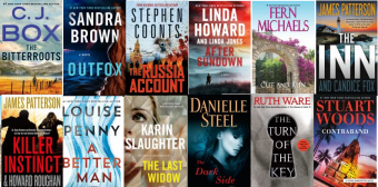 This is a picture of the book covers for the August 2019 new releases 