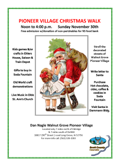 Flyer advertising the event.