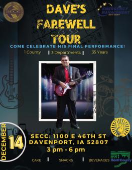 Donovan retirement poster