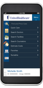 Image of Health4Me App on Mobile Device