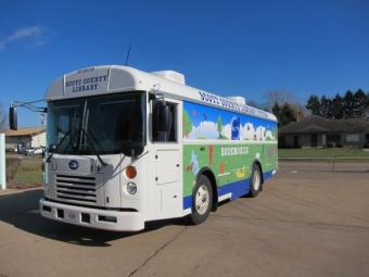 This is the bookmobile
