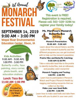 flyer with program information