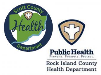 Scott County, Rock Island County Health Department Logos