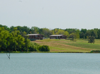 Summit Cabins overlooking Railroad Lake.