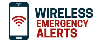 Wireless Emergency Alert written next to their symbol on a smartphone