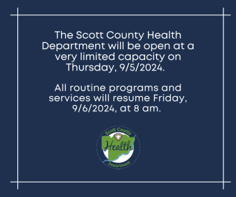 Notice About Limited Services on September 5, 2024