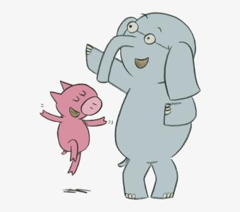 images of characters- elephant and piggie