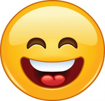 This is a picture of a smiling emoji