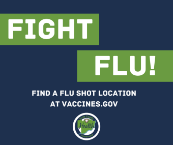 Fight flu! Find a flu shot location at vaccines.gov.
