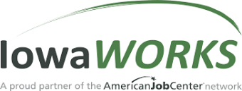 This says Iowa Works