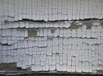 Lead Paint Crackle on Wood Siding