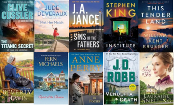 This is a picture of the book covers for the September 2019 new releases