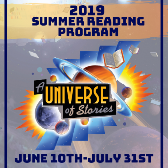 This is a picture of the artwork for the Summer Reading Program 