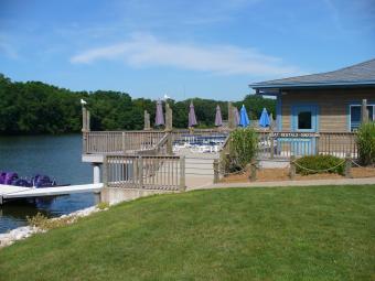 View of the Boathouse deck.