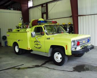 Durant Fire Rescue Brush Truck