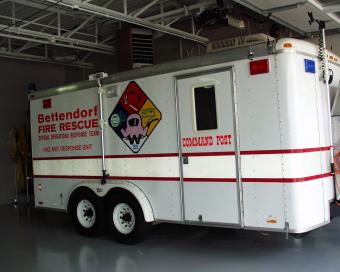 Bettendorf Haz-mat rescue unit.