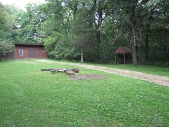 This is the Vincent Campsite including access road.